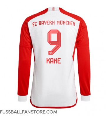 Bayern Munich Harry Kane #9 Replik Heimtrikot 2023-24 Langarm